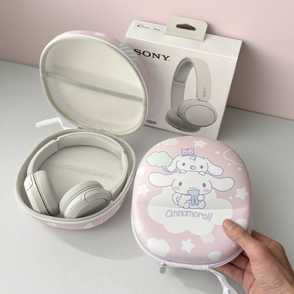 Thích hợp cho Túi đựng tai nghe Sony Sony Túi đựng tai nghe Sony ch520n Hộp đựng vỏ cứng Túi bảo vệ