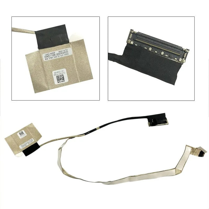 * LCD LVDS EDP Video Display Flex Cable cho Dell Latitude 5400 5401 P98G 5410 5402 5411 NO-Touch 30P