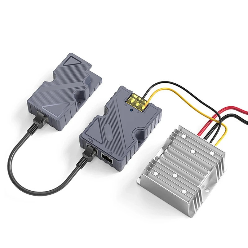 Cho Starlink Poe Injector 150W Đĩa Cáp Adapter Sang RJ45 Xe DC Bước Lên Chuyển Đổi 12V Đến 48V Cho S
