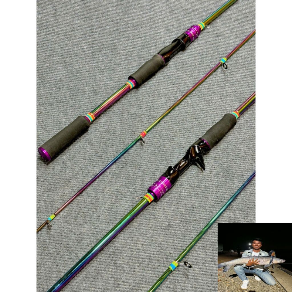 Cần Câu Lure ViKing Dragon Power Titan Chính Hãng & Có Cần Đứng & Cần Ngang