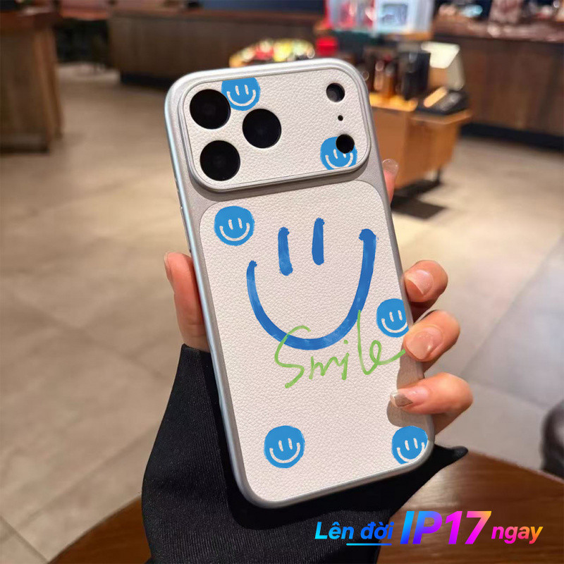 Nụ cười iPhone TPU Chống Bẩn, Ôm Máy Gọn, Bảo Vệ Camera iP 11/12/13/14/15/16/17 Mini/Plus/Pro/MaxBFK