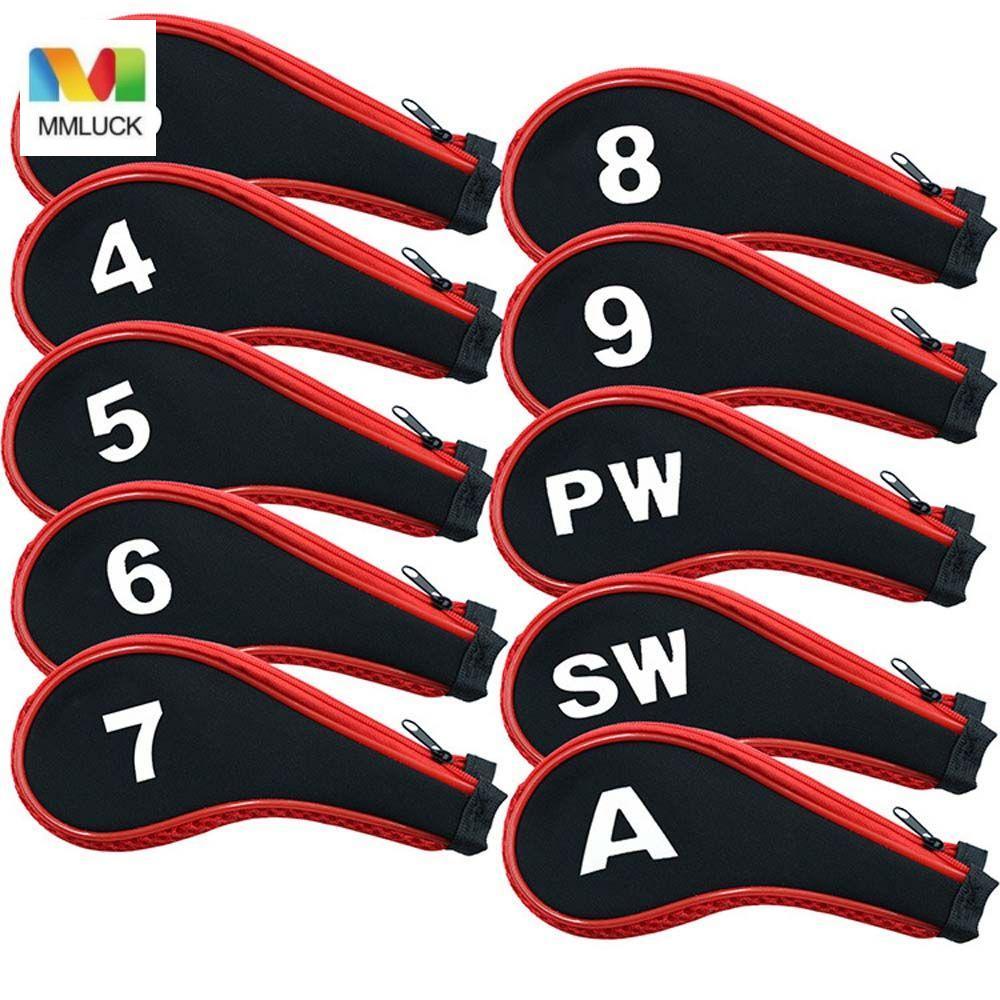 MMLUCK Golf Iron Headcover Golf Putter Phụ kiện Thiết bị tập chơi gôn Golf Iron Covers Set Golf Putt
