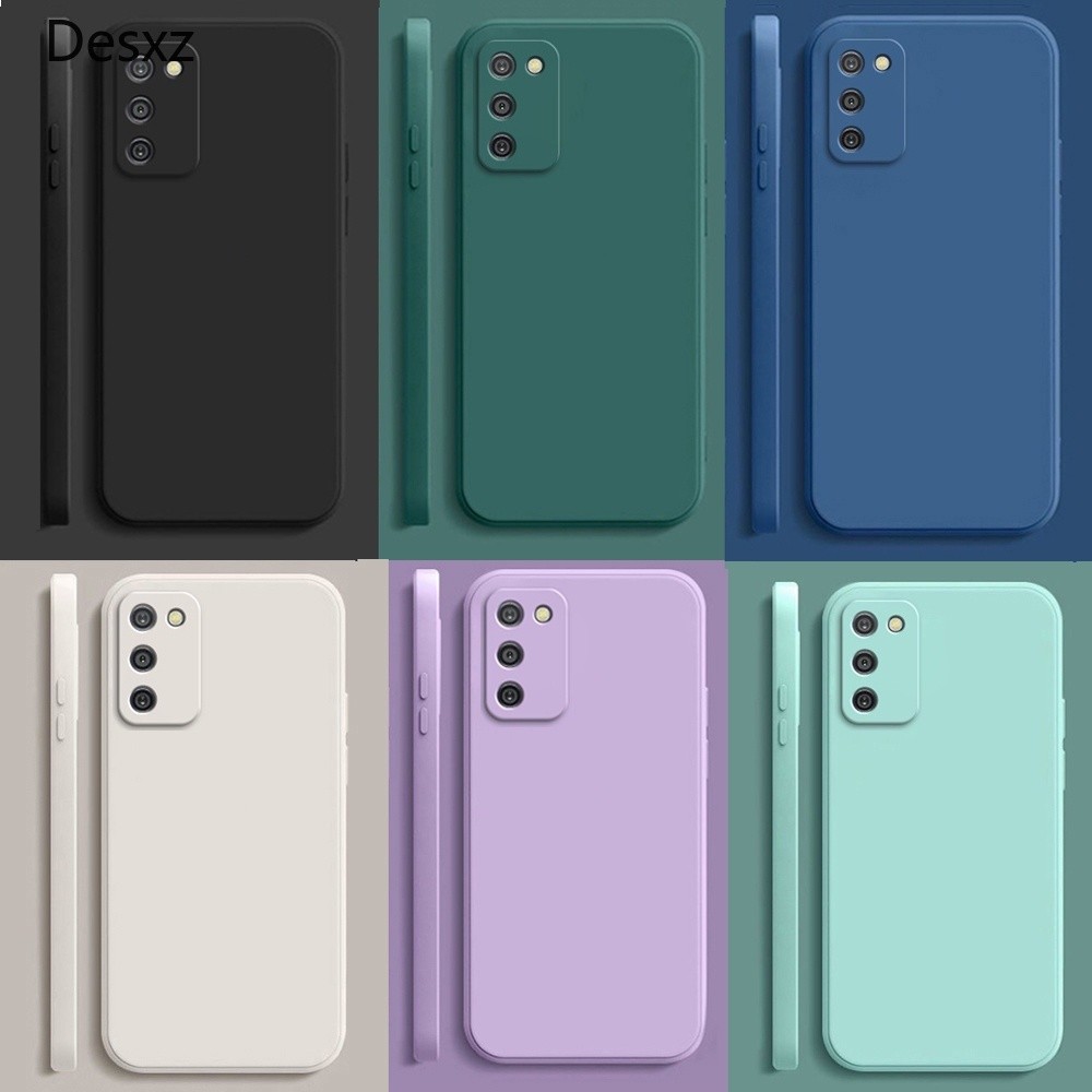TPU Cho Galaxy A02S A03S Ốp Lưng Màu Kẹo Mờ Silicon Mềm Ốp lưng Samsung Galaxy A03S A02S Ốp Lưng