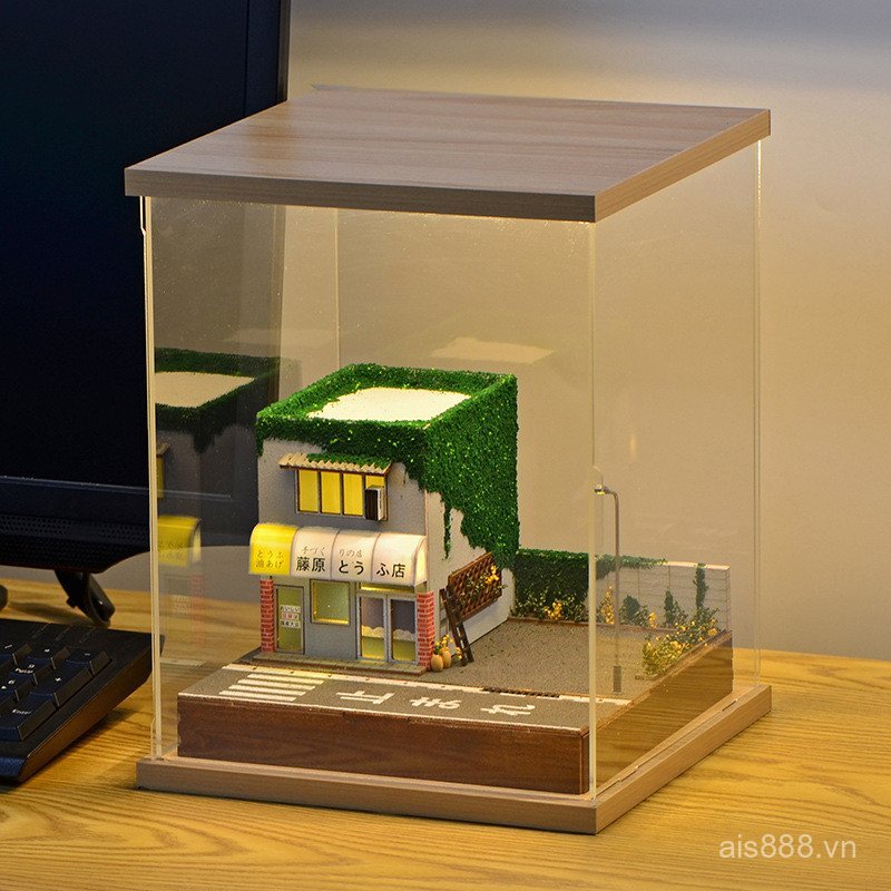 HRZF [Cash commodity and quick delivery]New Product1:64Scale car model scene, hand-assembled miniatu