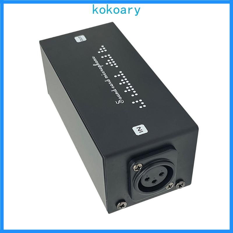 KOK Dynamic Preamp Micro Preamp Bộ tăng cường âm thanh cải thiện chất lượng để phát trực tuyến