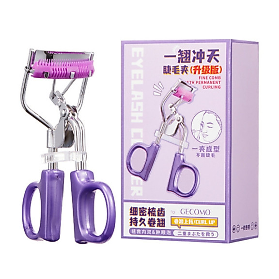 Kẹp mi RĂNG CƯA TÍM Gecomo - Siêu phẩm mi cong mắt đẹp