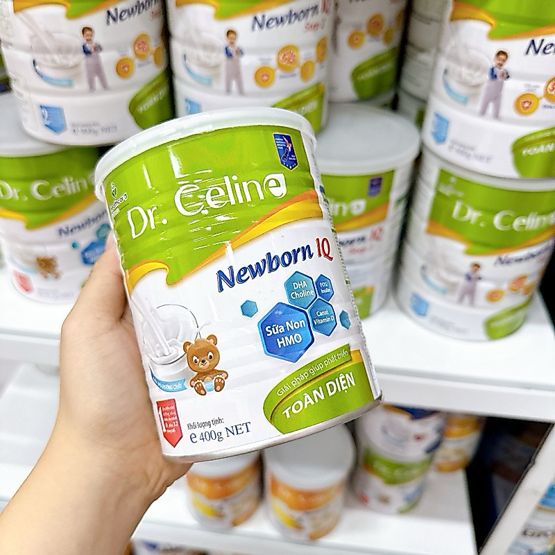 Sữa Dr. Celine Newborn IQ 0-12 Tháng 400g,900g