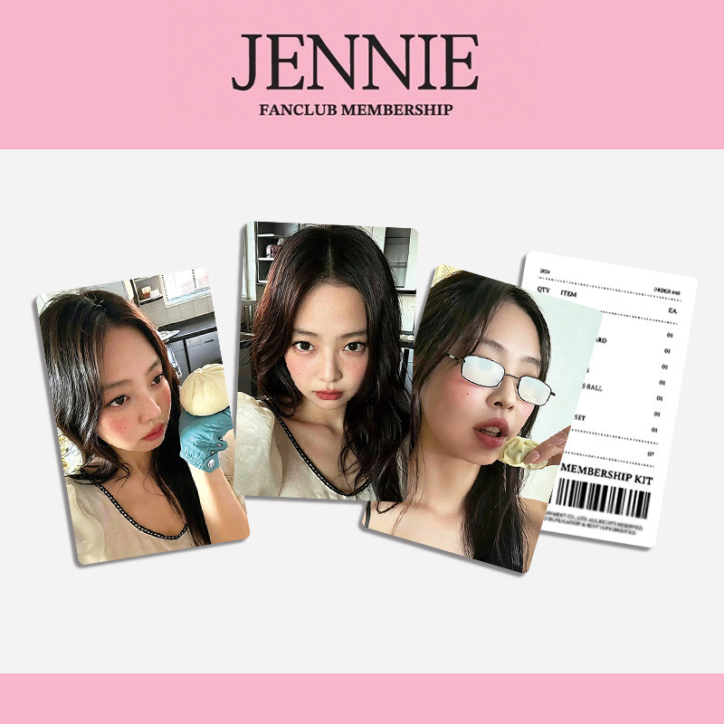 KPOP JENNIE Thành Viên Bộ Weverse POB Ngẫu Nhiên Photocard Bưu Thiếp Sưu Tập Người Hâm Mộ Merch