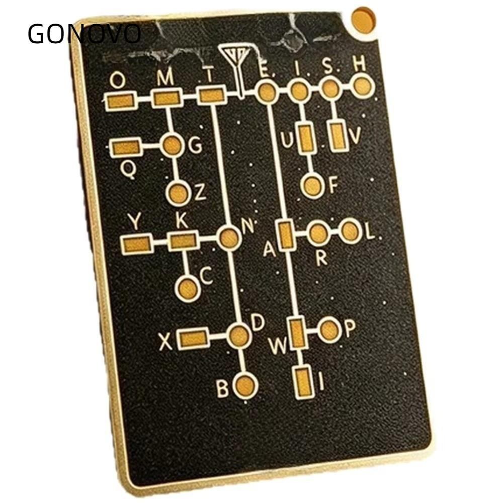 Thẻ huấn luyện viên mã Morse GONOVO, Công cụ học mã Morse di động LED, Vui nhộn nhẹ bỏ túi-Sized Mor