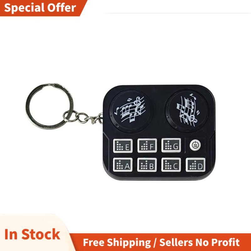 Mini Music DJ Móc khóa Túi nhạc cụ nhịp điệu mini Mặt dây chuyền