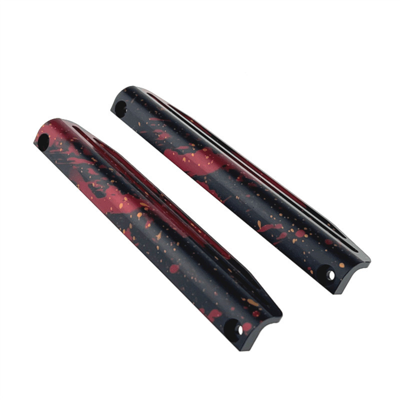 Bảo vệ cạnh trái và phải cho Hyper GO MJX 1 / 10 10210 V1 10208 V1 V2 RC Xe nâng cấp kim loại OP Phụ