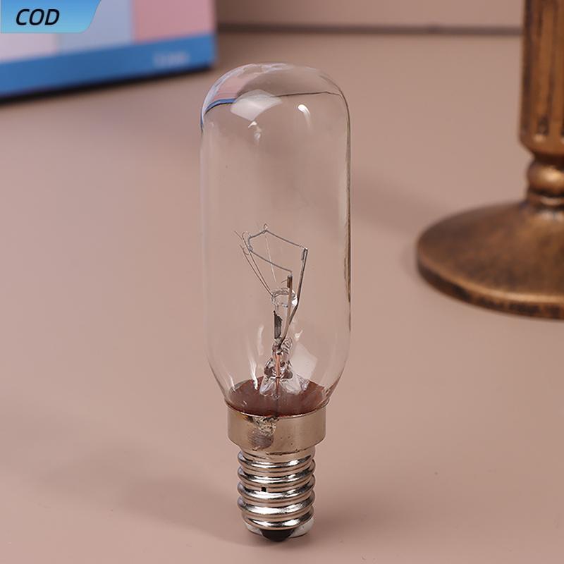 COD 1 cái E14 LED Light Bulb T25 220V 40W nồi Hood Filament đèn extractor Fan Bulb VN