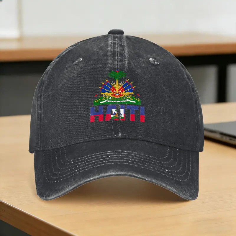 Haiti Độc Lập Cờ Haiti Ngày Thường Ngày Mũ Bóng Chày Mùa Hè Trucker Mũ Dropshipping Thể Thao Ngoài T