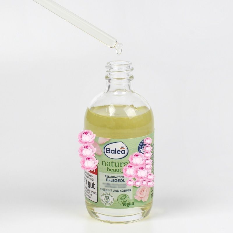 Balea Balea Rose Tinh Dầu Chiết Xuất Dưỡng Ẩm Dưỡng Ẩm Tinh Chất Cơ Thể Tinh Dầu Mặt Mặt pi