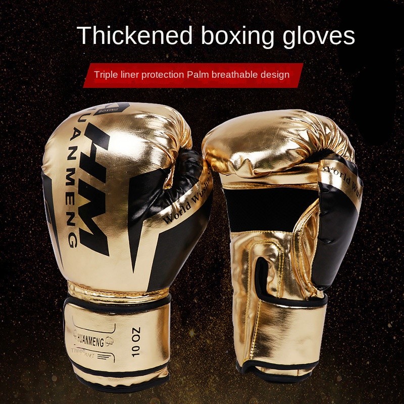 Thickened Boxing Glove Adult Boxing Training Competition Boxing Gloves Combat Fighting Thickened Box