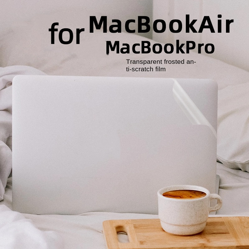 Miếng Dán Da Laptop Decal Matte clear Vinyl Cover Cho MacBook Air M2 M3 M4 13inch 15inch MacBook Pro