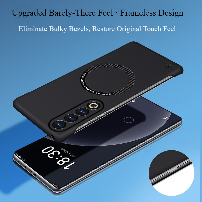 Dành Cho Meizu 20 Pro Ốp Lưng PC Cứng Mờ Không Khung, Ốp lưng Sạc Không Dây Từ Tính