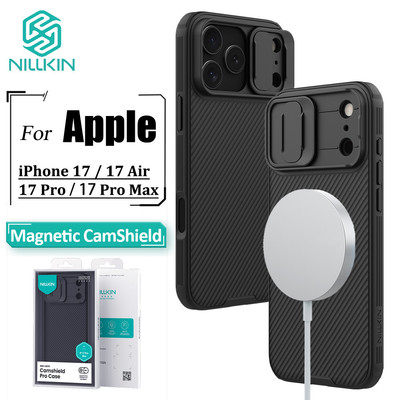 Nillkin Từ Tính Dành Cho iPhone 17 Pro Max 17 Pro 17 Air 17 Ốp điện thoại Camera Trượt Bảo Vệ Ốp điện thoại Chống Sốc