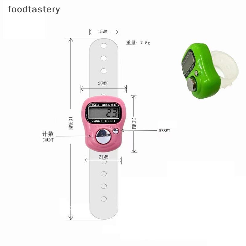 FTY Finger Counter La bàn LED Điện tử cầm tay Tally Counter Clicker Counter Ring N