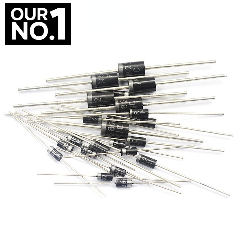 Diode chỉnh lưu chất lượng cao 1N4007 10A10 1N5408 1N5819 1N4001 5822 1N4001 1N4004 1N4005 1N5408 6A