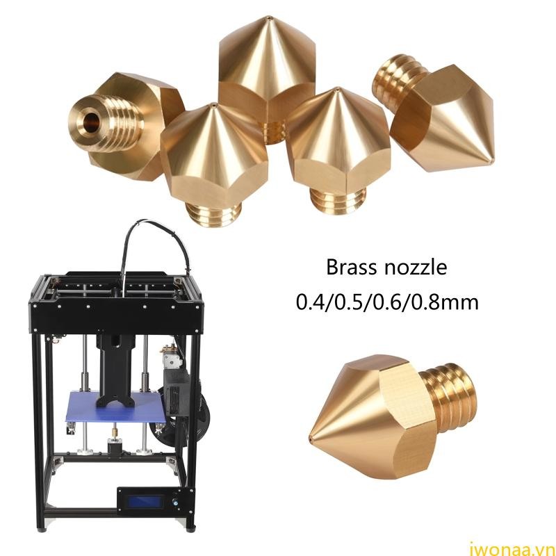 Máy đùn đồng thau IWO cho vòi phun đầu cho máy in 3D BIQU B1 um2 Quy trình chính xác Nozzl