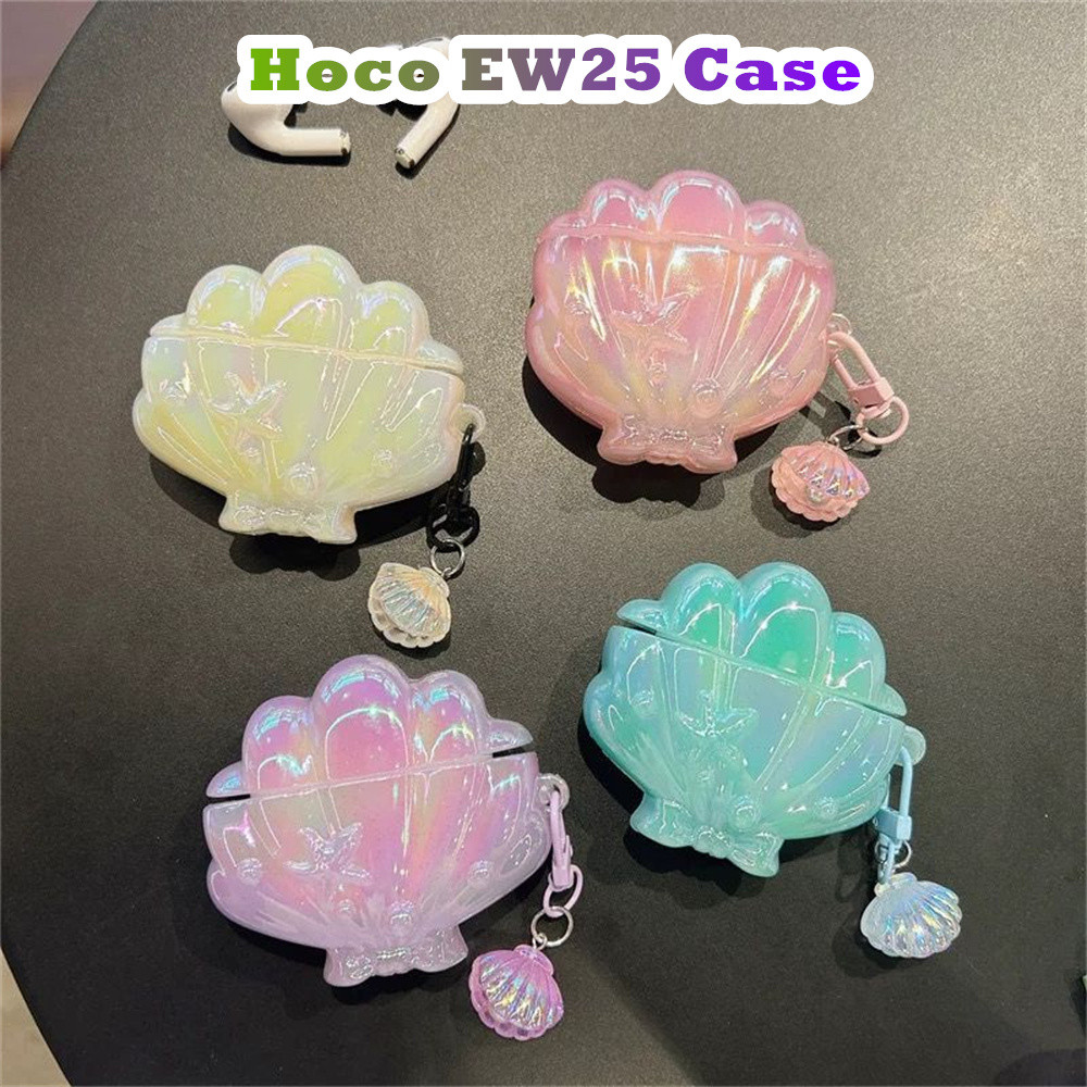 [Chất Lượng Cao] Dành Cho Vỏ Hoco EW25 Vỏ Silicon Mềm Vỏ Màu Trơn Vỏ Tai Nghe NO.1