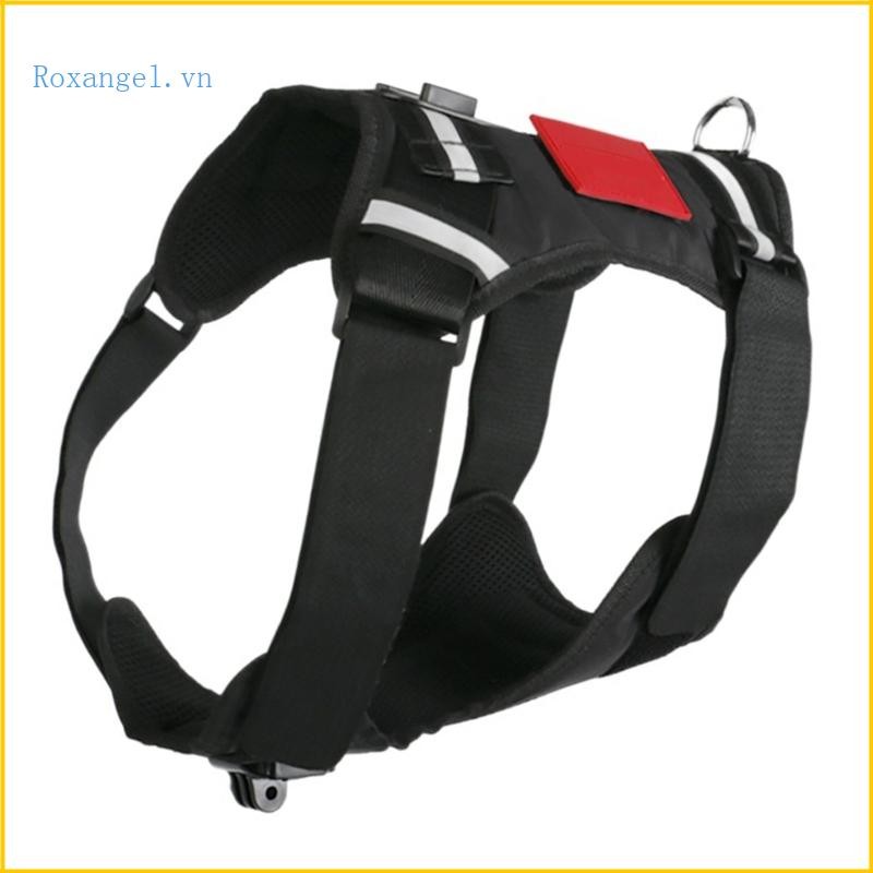 Dog Chest Mount Harness for Cameras Adjustable Pet Camera Strap for Outdoor