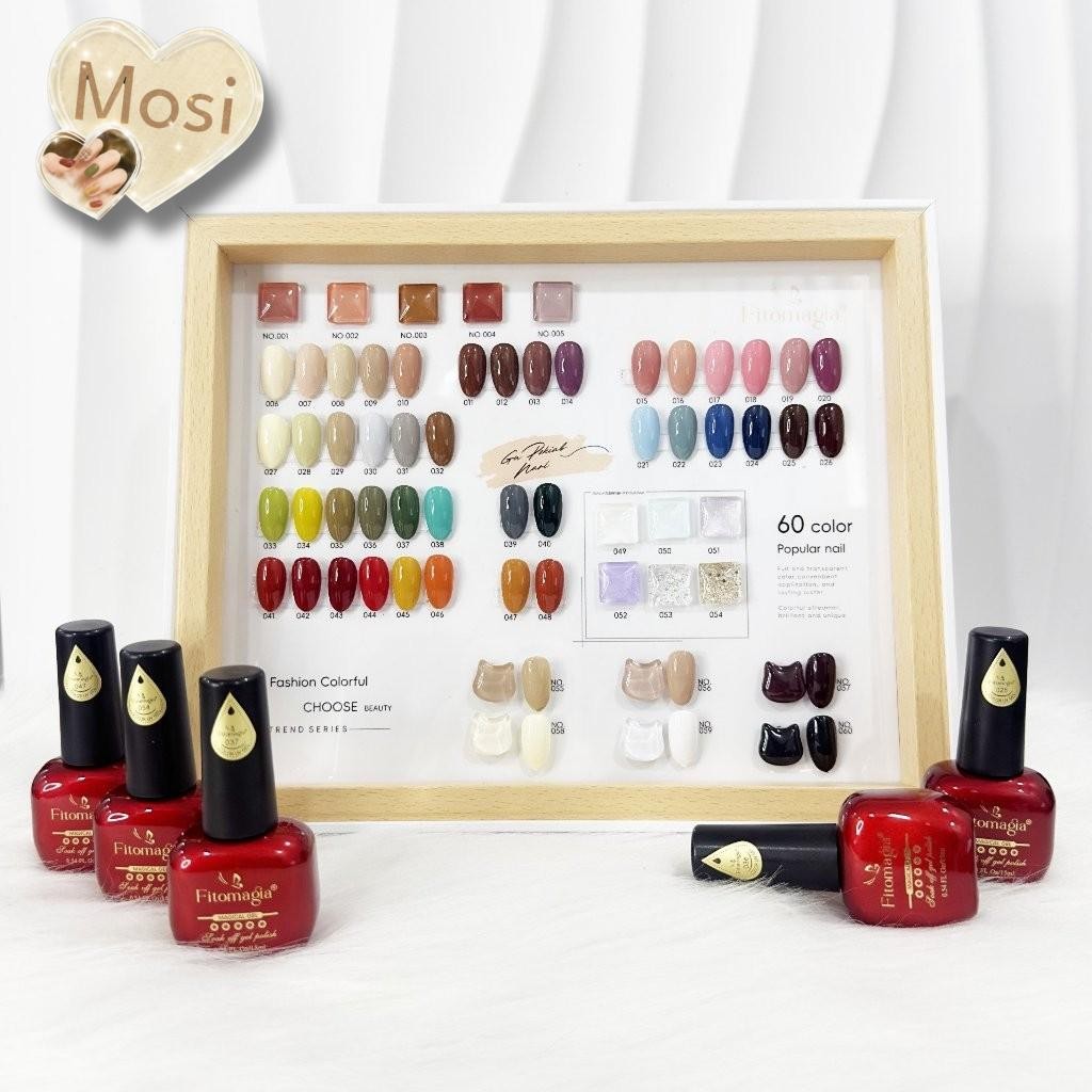 [Tặng Bảng Màu] Set 60 Màu Sơn Color UV Gel FITOMAGIA Chính Hãng (CÓ LINK BÁN LẺ MÀU) Fitomagia04