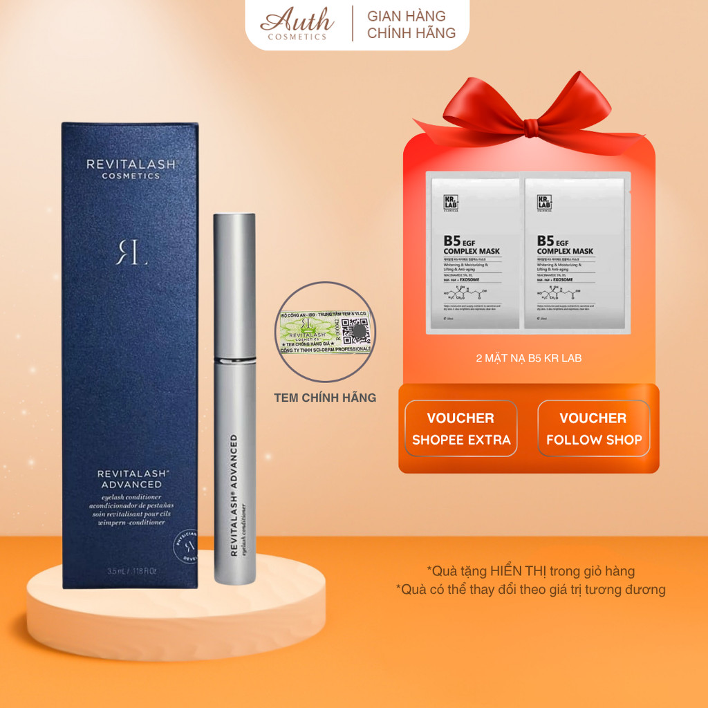 Serum dưỡng mi giúp cải thiện độ dài RevitaLash Advanced Eyelash Conditioner
