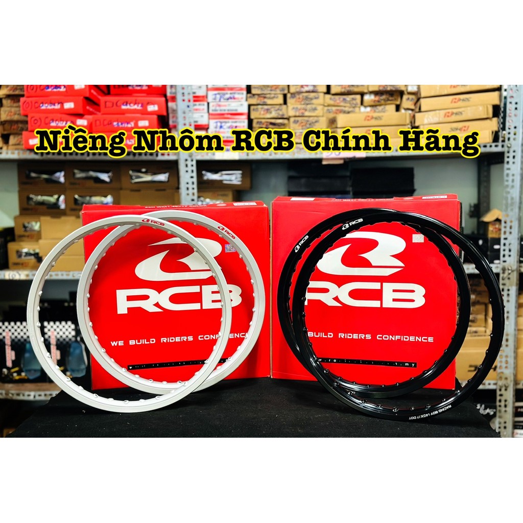 Niềng Nhôm RCB 17in Size 1.2 1.4 1.6 1.85 Chính Hãng RCB >>>>