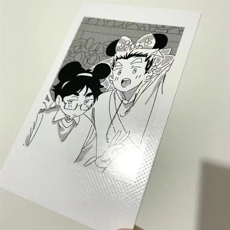 Bóng chuyền Thanh niên Quạt Photocard Akawei Keiye Mutu Kotaro Hàng hóa Photocard Fan-made Polaroid 
