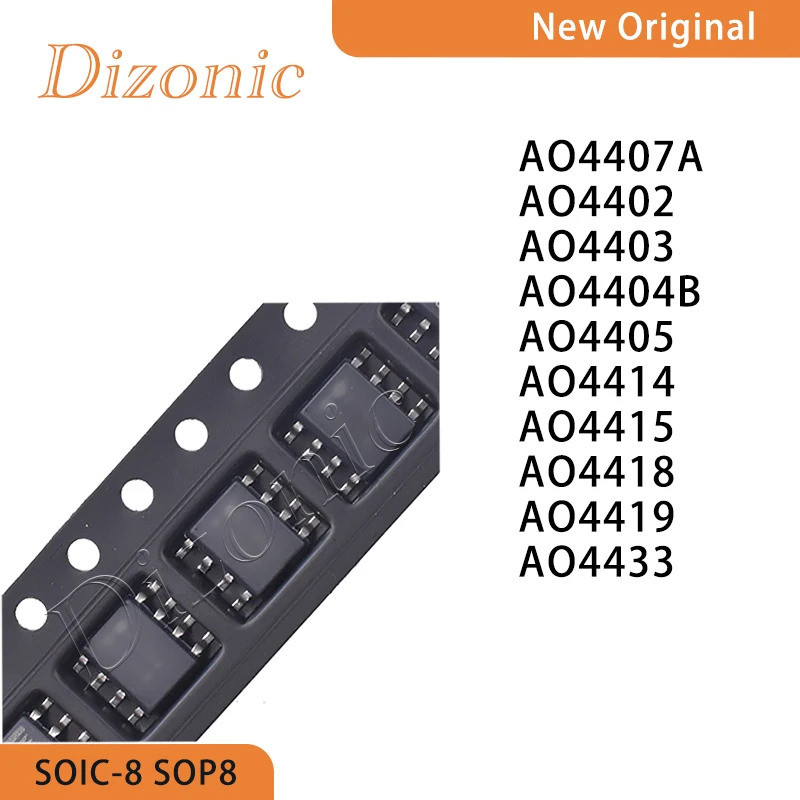 5 CÁI AO4407A AO4402 AO4403 AO4404B AO4405 AO4414 AO4415 AO4418 AO4419 AO4433 TO-252 Hiệu ứng trường