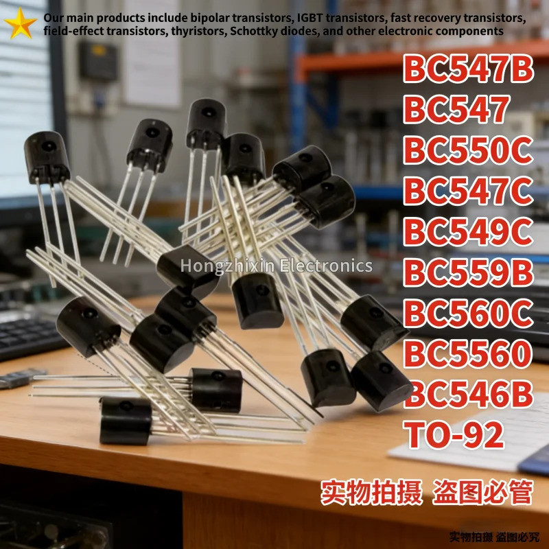 10 CÁI BC547B BC547 BC550C BC550 BC547C BC547 BC549C BC549 BC559B BC560C BC560 BC546B BC546 TO-92 Bó