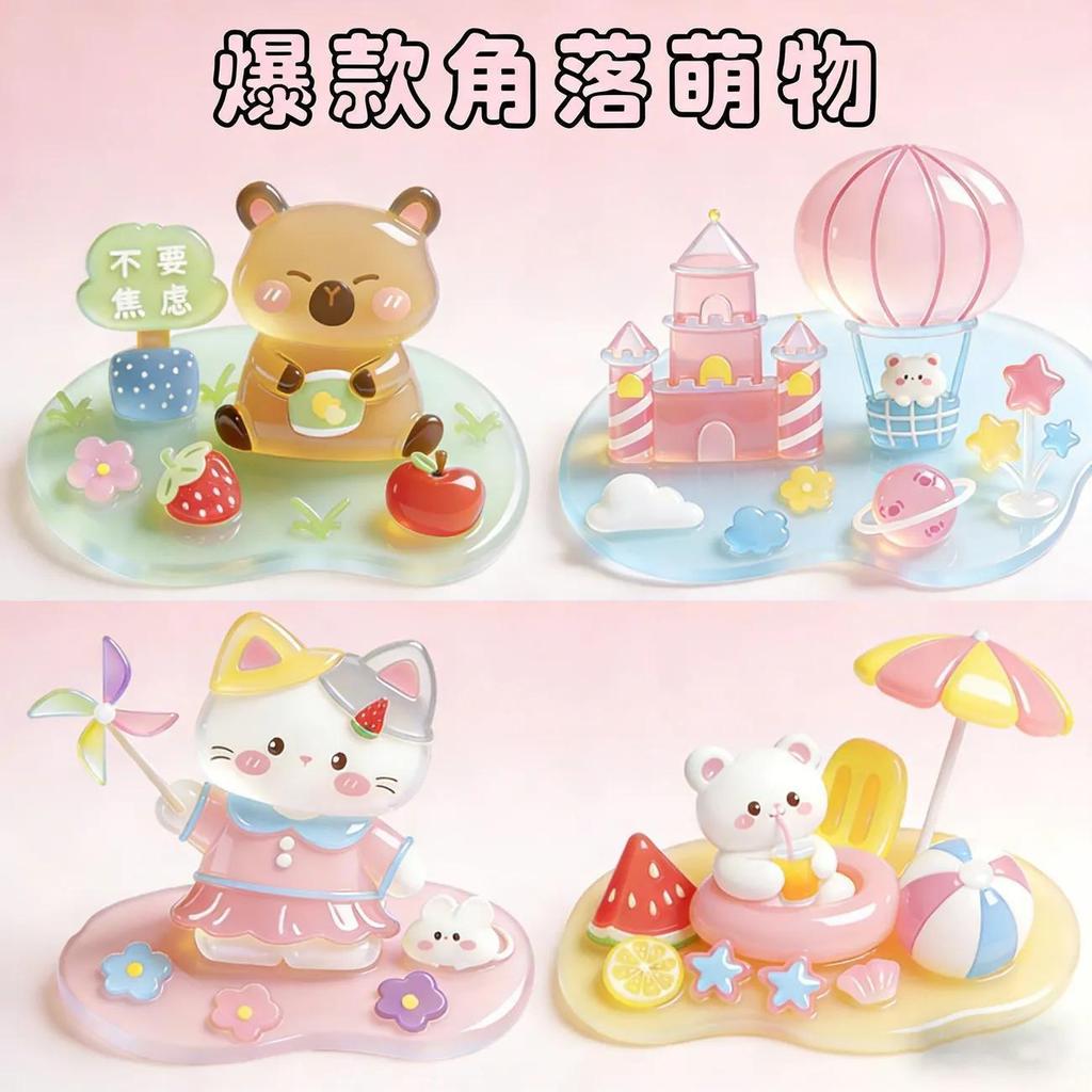 Nhiều 12 Kiểu Dán Nổi Jenga Girl Handmade DIY Đồ Trang Trí 3D Giải Nén Trang Trí Giáo Dục Trẻ Em Dán