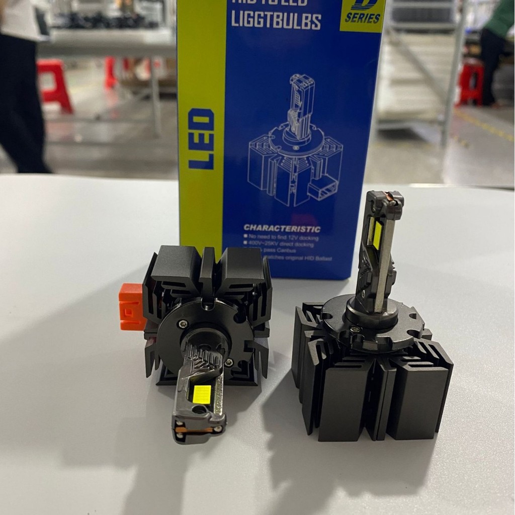 D3s Bóng Đèn Xenon Đôi Ống Đồng D Series Ống Kính Ô Tô Đèn Pha Giải Mã Laser Pháo Spotlight Chùm Cao