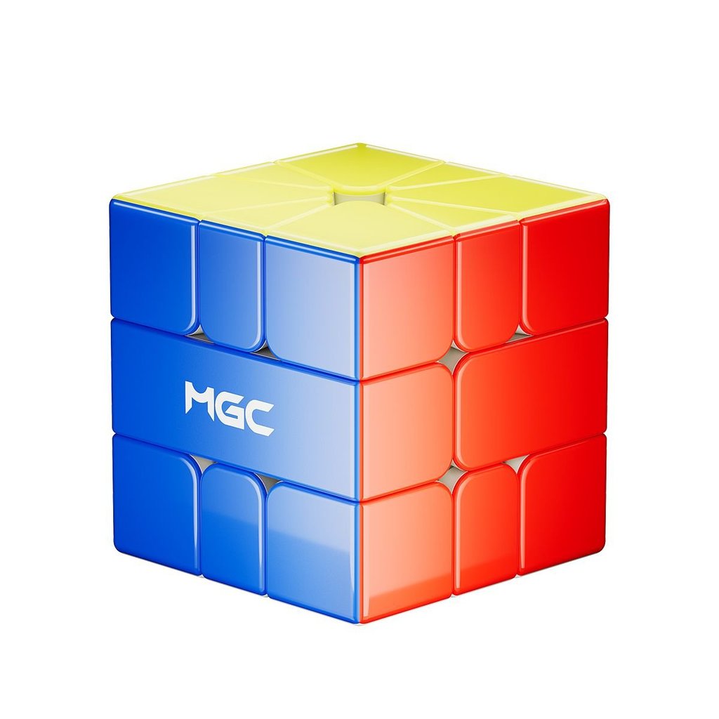 Rubik biến thể Square-1 YJ MGC SQ-1 V2 Magnetic từ tính nam châm cắt góc mượt đồ chơi toán học tư du