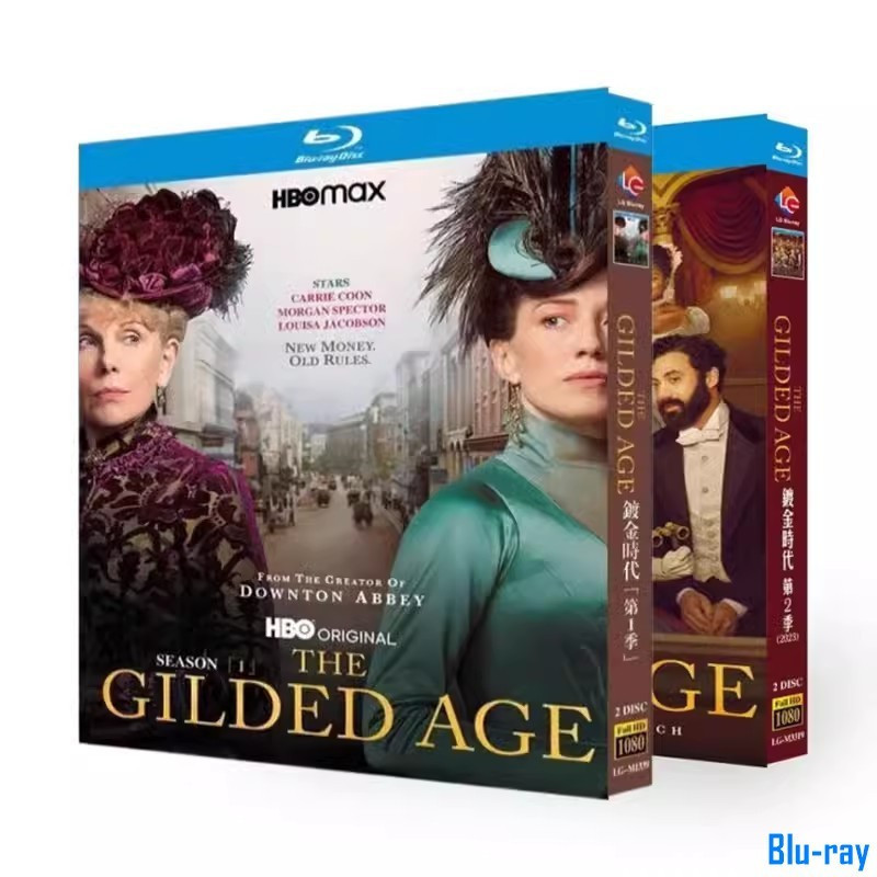 [THƯƠNG HIỆU MỚI SEALED] Phim truyền hình Mỹ The Gilded Age Season 1-2 (2022-2023) 4 đĩa Blu-ray đón