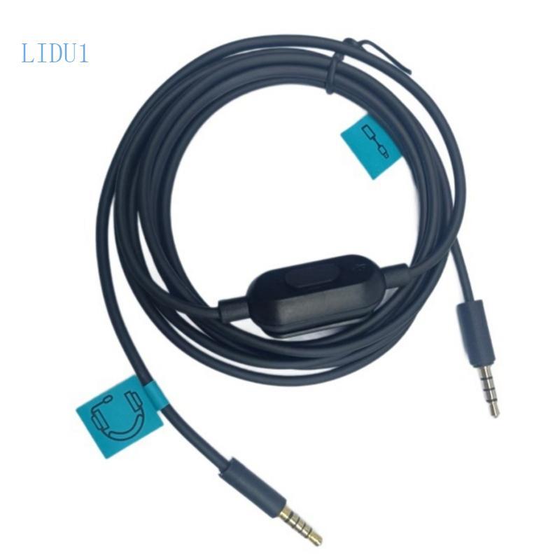 Dây tai nghe LIDU1 3 5Mm có điều khiển âm lượng cho tai nghe G233 G433