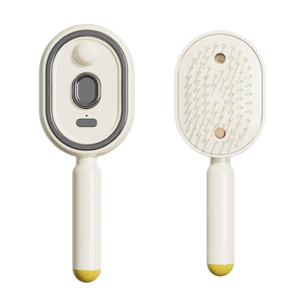 Auto Clean Spray Air Cushion Hair Brush Built In Water Tank One Button Hair Removal Smooth Tangled H