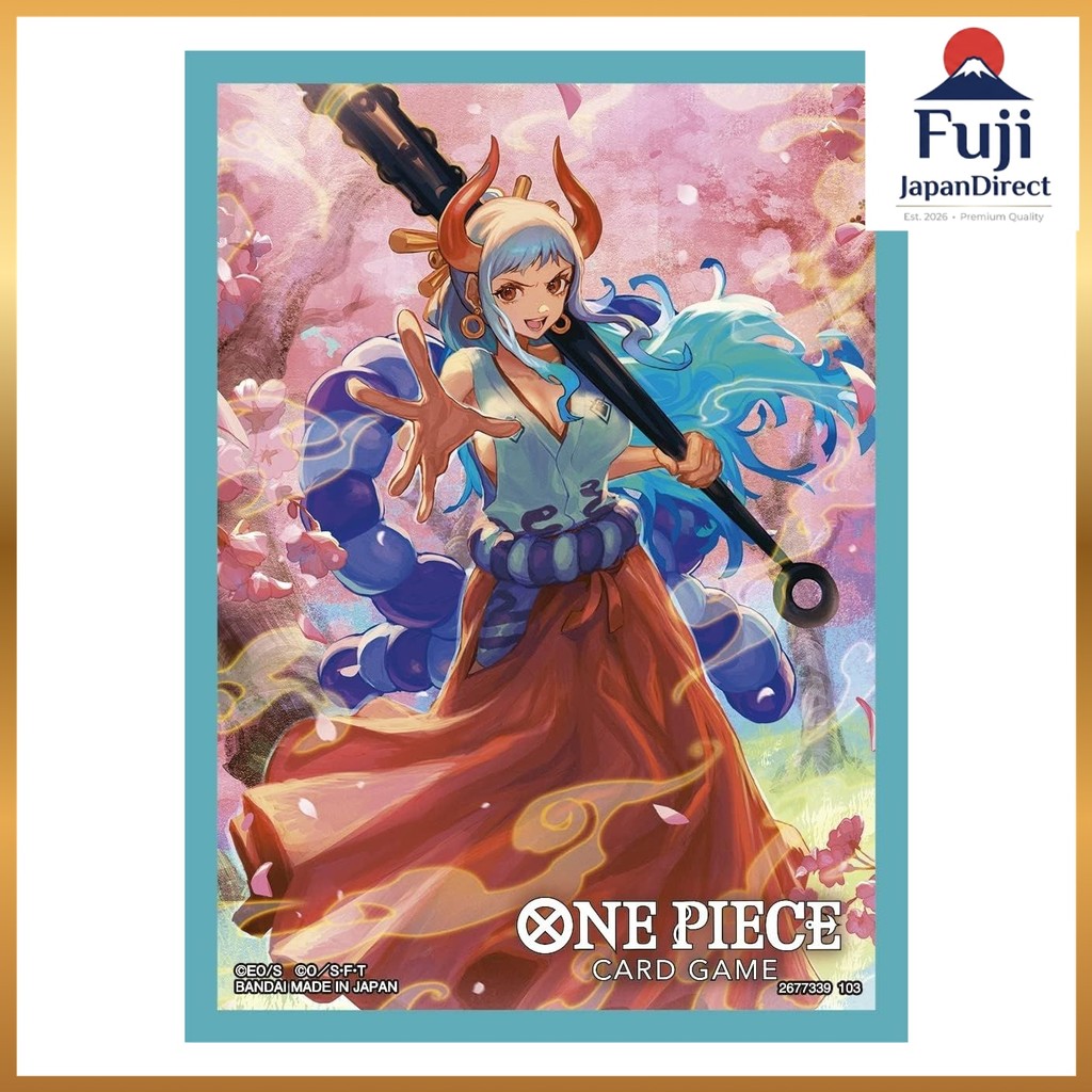 BANDAI ONE PIECE Card Game Official Card Sleeve 3 Yamato Fuji JapanDirect