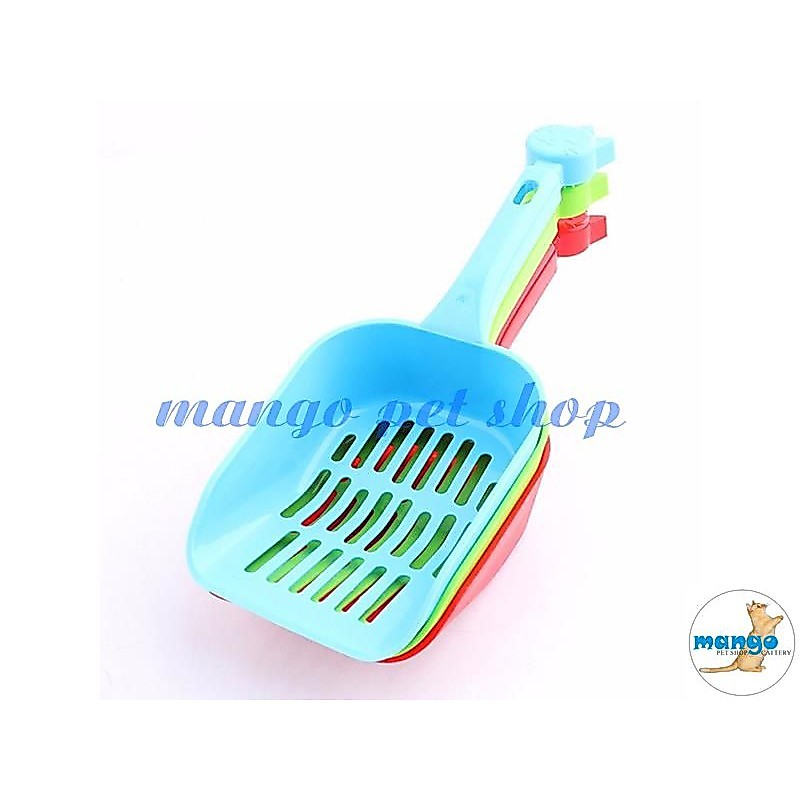 Xẻng nhựa hót phân mèo