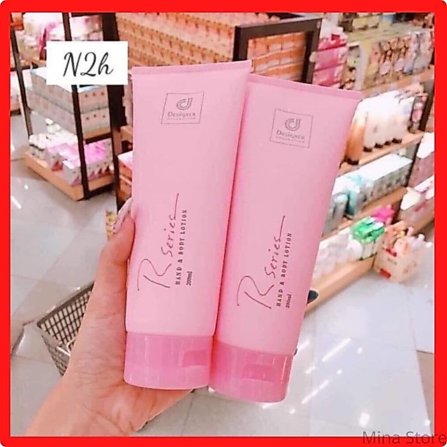 Kem, Sữa Dưỡng Thể Trắng Da Toàn Thân Hương Nước Hoa Thái Lan Rseries Hand and Body Lotion 200ml - H