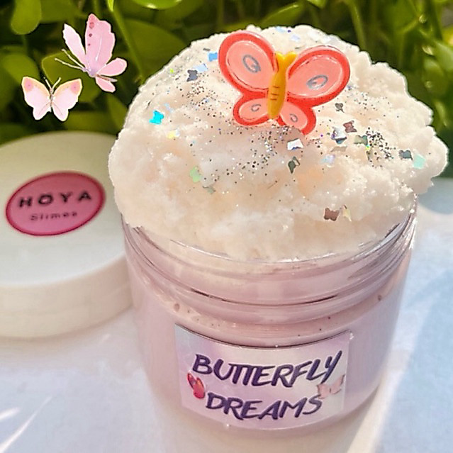 BUTTERFLY DREAMS (Slime Mây Kết Hợp Basic)/ Cloud Mix Basic Slime/ Slime DIY Pastel Đồ Chơi Dễ Thươn
