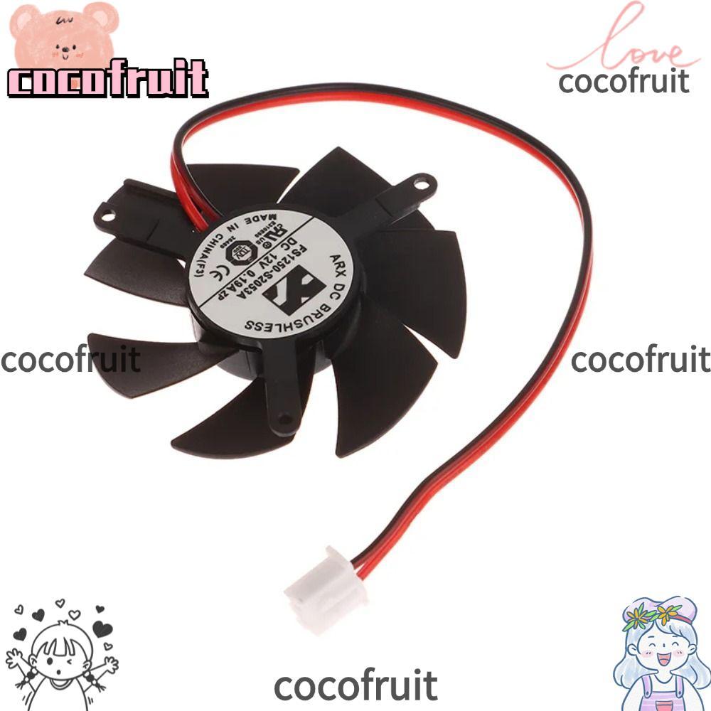 Quạt làm mát card đồ họa COCOFRUIT, Quạt card đồ họa 12V 0.22A, Chất lượng cao 2.5Pin FD5010U12S 39 