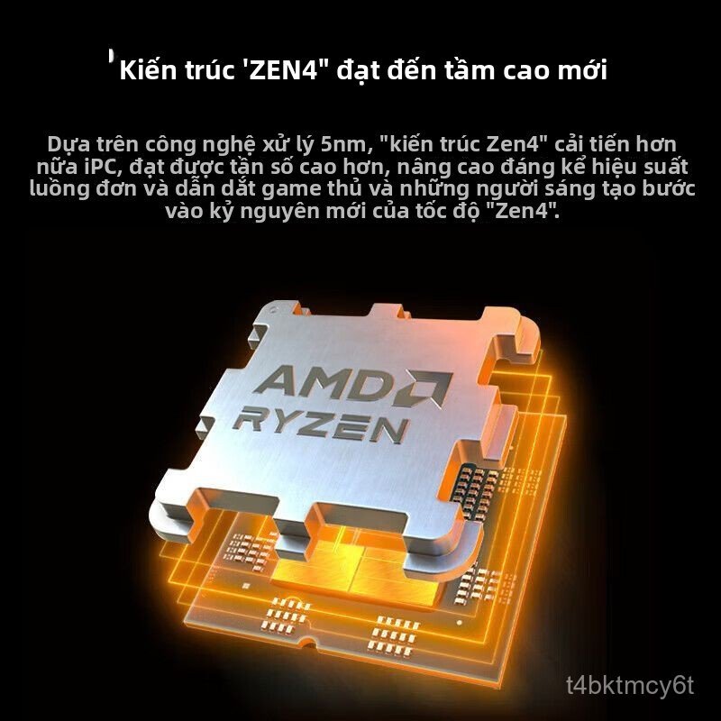 CPU AMD Ryzen 7 7800X3D 8 nhân 16 luồng Gaming cao cấp hiệu năng đỉnh cao nhất cho PC bàn bền