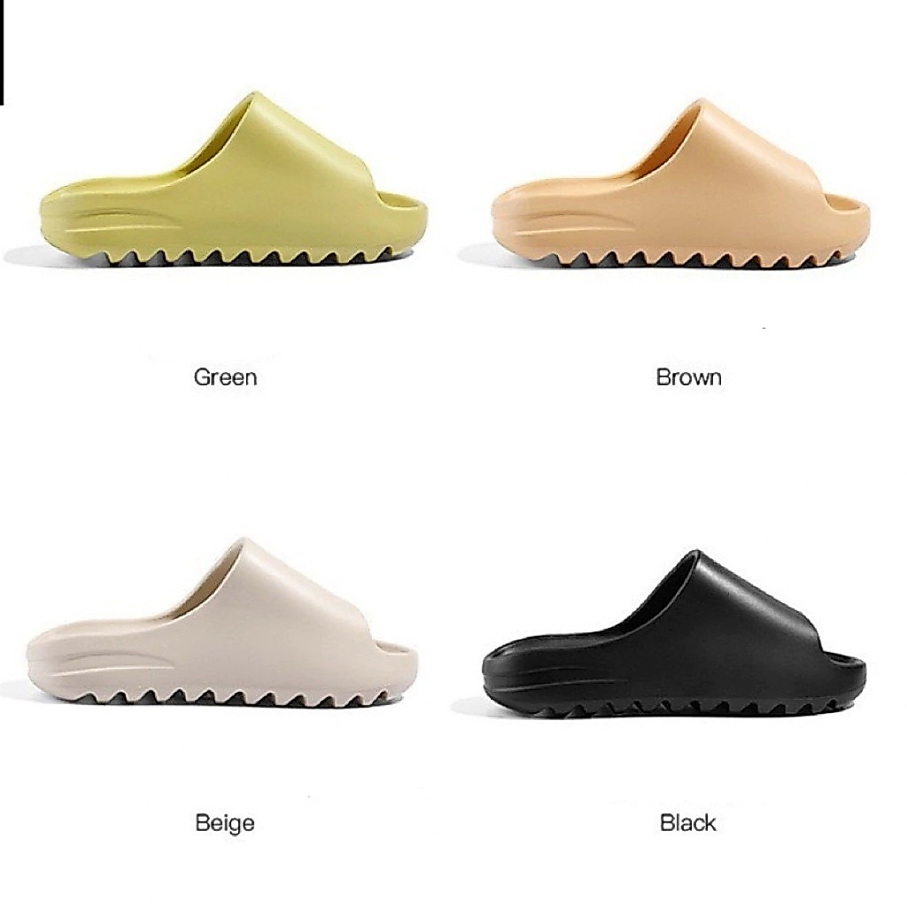 Dép yz slide bản vân nhám nam nữ , trẻ em, Dép bánh mì Yeezy slide các màu nam nữ HÀNG LOẠI 1
