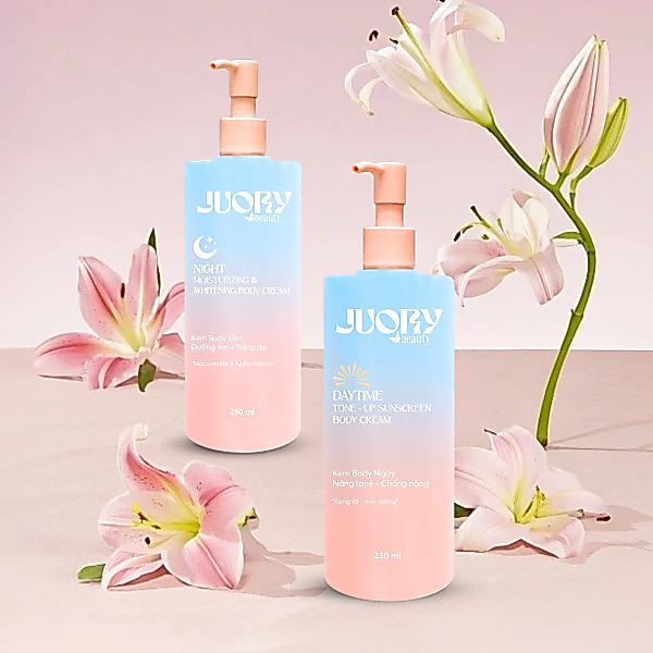KEM DƯỠNG BODY JUORY 250ML – DƯỠNG SÁNG, NÂNG TONE