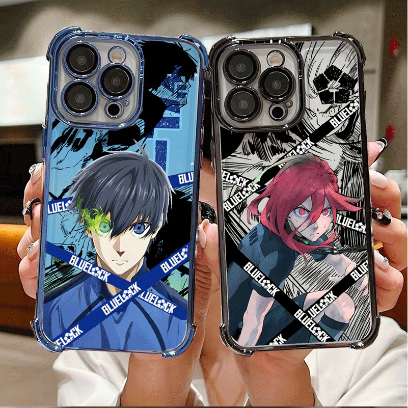 Ốp Điện Thoại Anime BLUE LOCK Cho Iphone 17 16 Pro Max 17 Air 16e 15 14 13 Pro Max 15 16 Plus 15 + 1