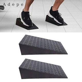 Tenol 2 Miếng Squat Slanting Board Gót Chân Nâng Cao Chống Trượt Cân Bằng Thực Hành Deadlift Ramp Bắp Chân Cáng Cho Tập Gym