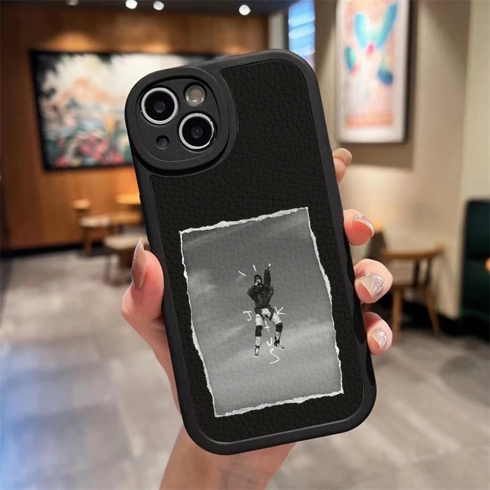 DY-2 Sang Trọng Travis Scott Xương Rồng Jack Ốp Lưng Điện Thoại Iphone 16 17,15 14 Pro Max 13 12 11 